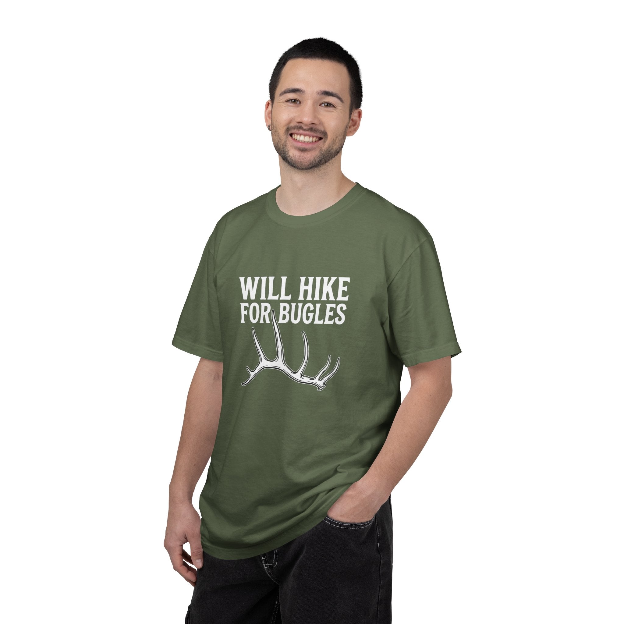 Will Hike for Bugles | T-Shirt