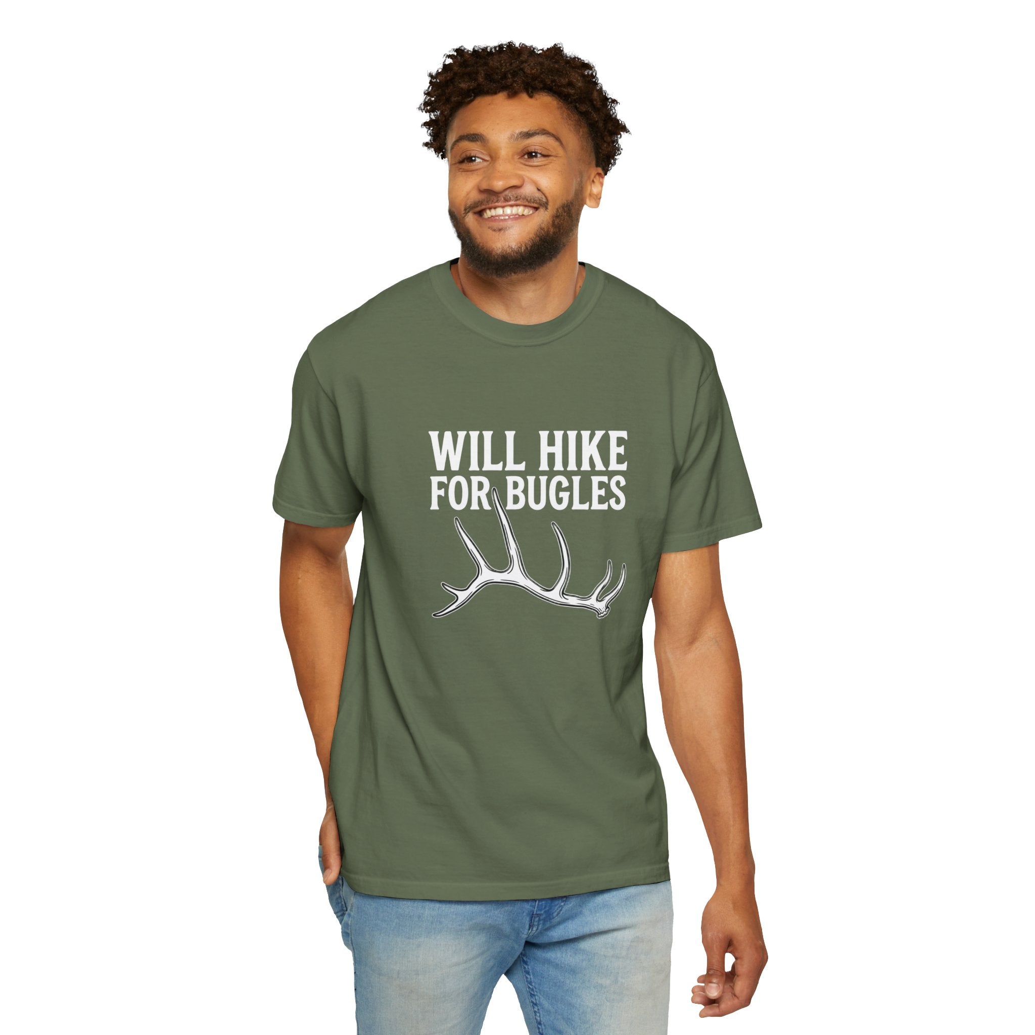 Will Hike for Bugles | T-Shirt